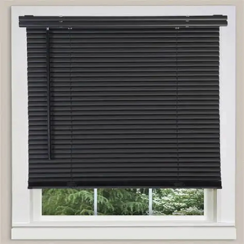 Venetian Blinds Camper Horizontal Blind Gloss White/Aluminum Blinds/Cordless Blinds/Blinds for Doors/Sidelight Blinds