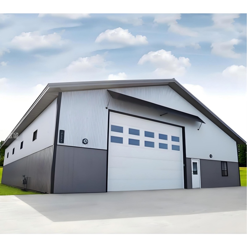 Bestsellers Large Span Easy Installation Prefab Steel Structure Factory Building for Industrial Workshop & Warehouse