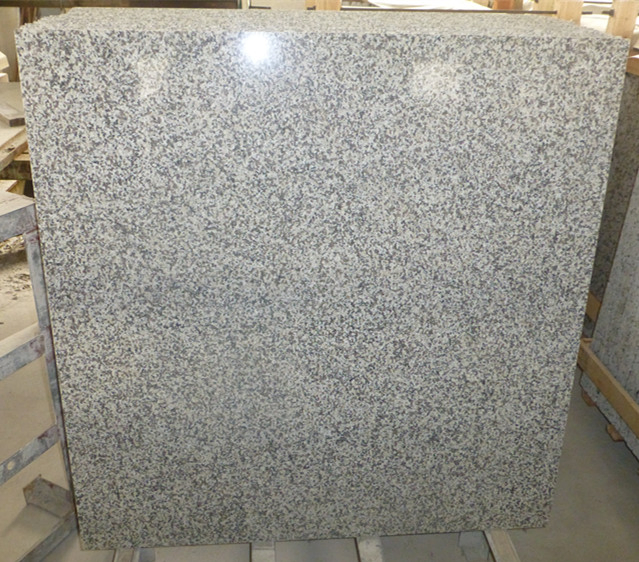 Grey Granite Kitchen Countertop/Tiles/Slabs/Stairs White Granite Flamed Kerbs Stones