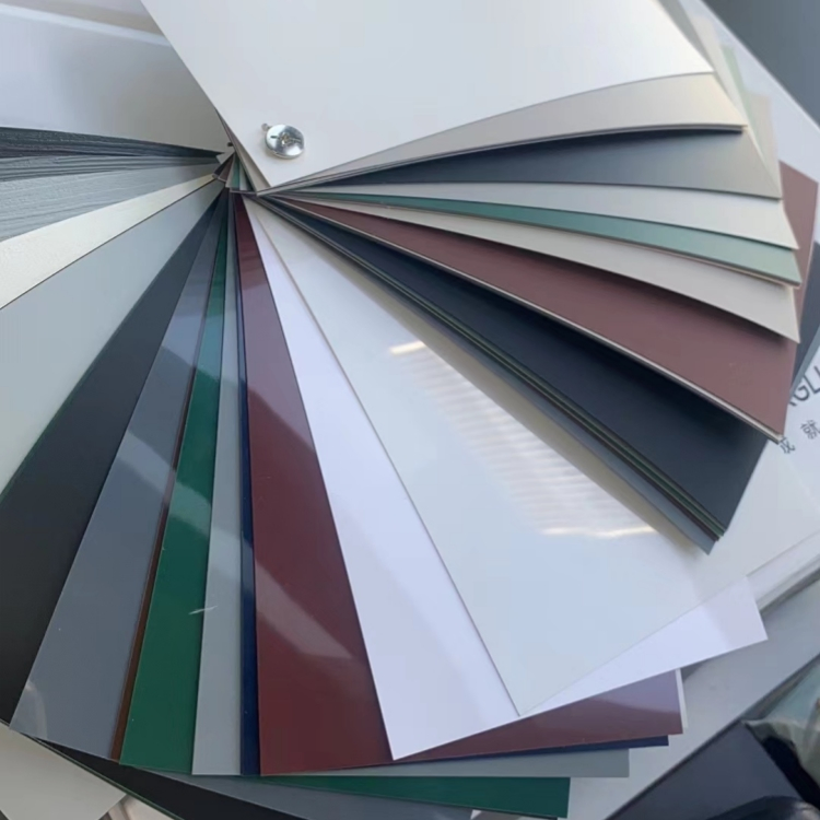 White Black Solid Color Waterproof PVC Membrane PVC Film for Kitchen Cabinets