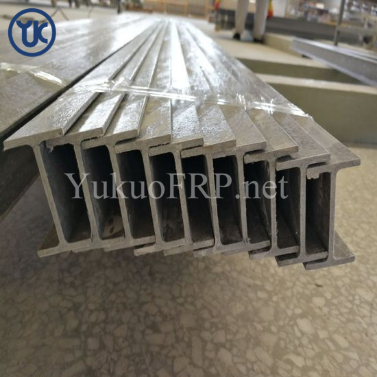 Spare Customizable Pultrusion FRP Fiberglass I-Beam for 35mm, 15mm, 5mm Thickness
