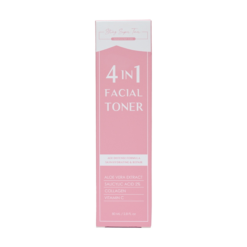 Beauty Cosmetics Skin Care Vitamin C Hydrating 4 in 1 Facial Toner