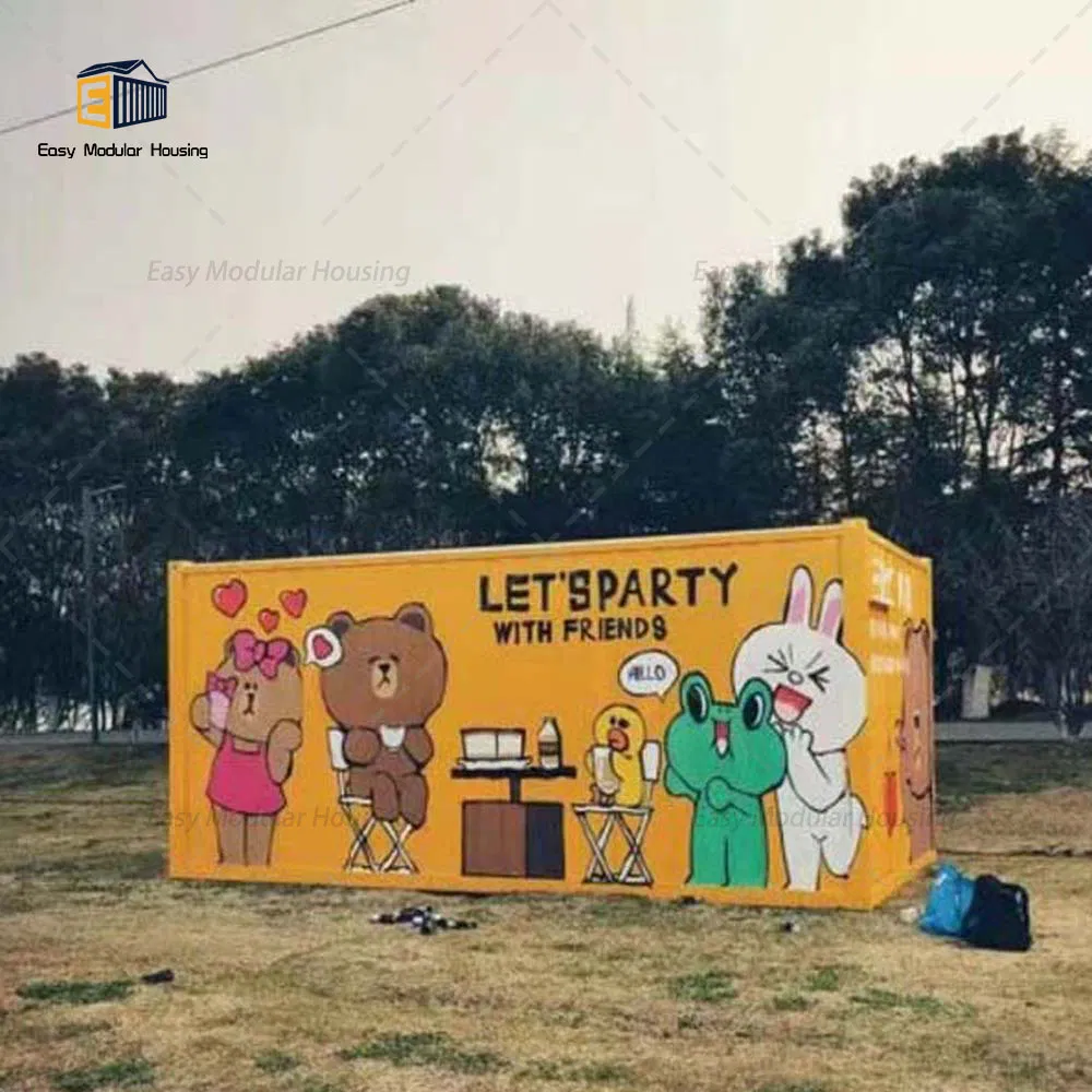 Folding Mobile Modular Buildings Kit Caravan Poultry Farm Portable Glass Container Home Prefab House Steel Structure Villa