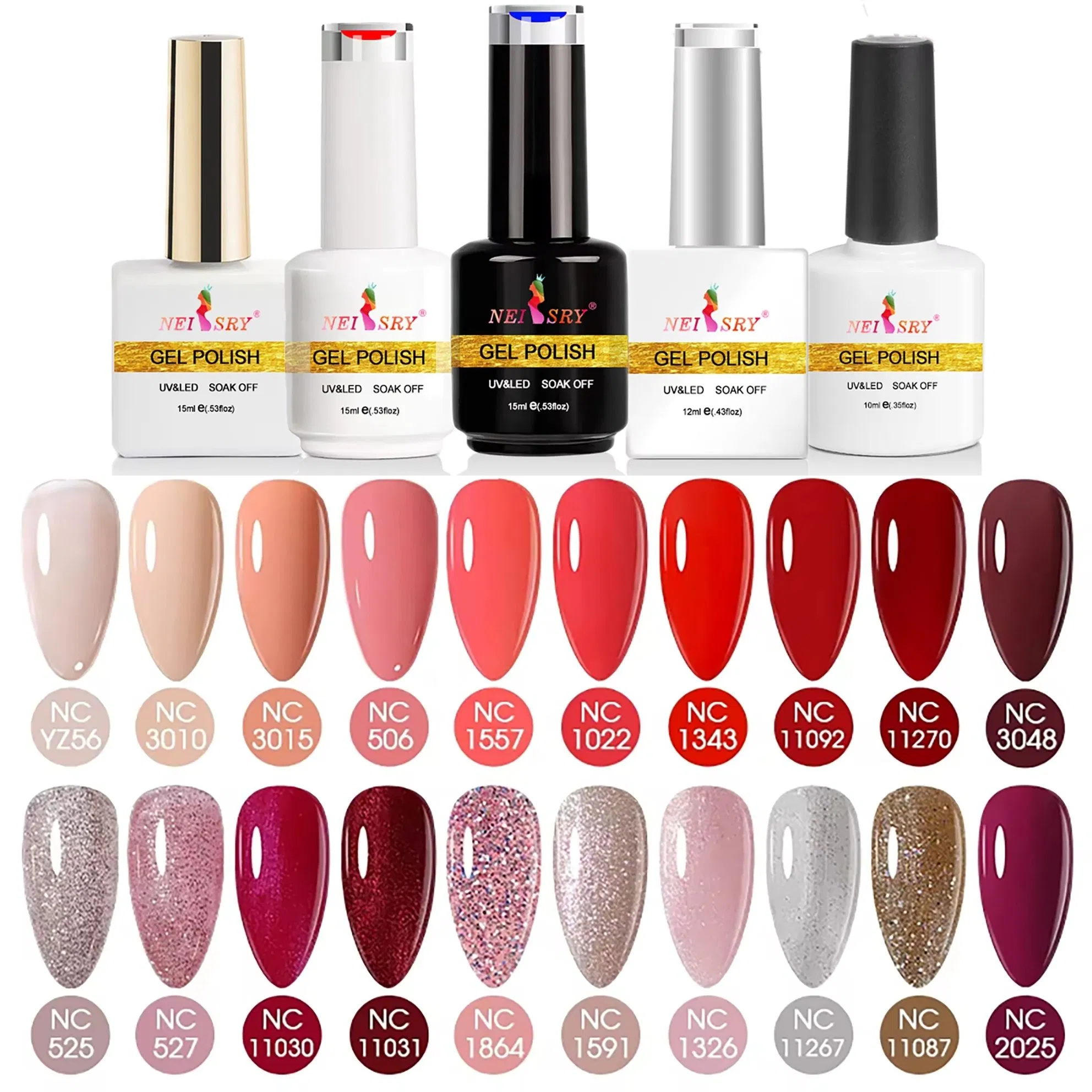 Professional Soak off Gel Polish Kit UV LED Long Lasting Chip Resistant Vibrant Colors OEM/ODM Private Label