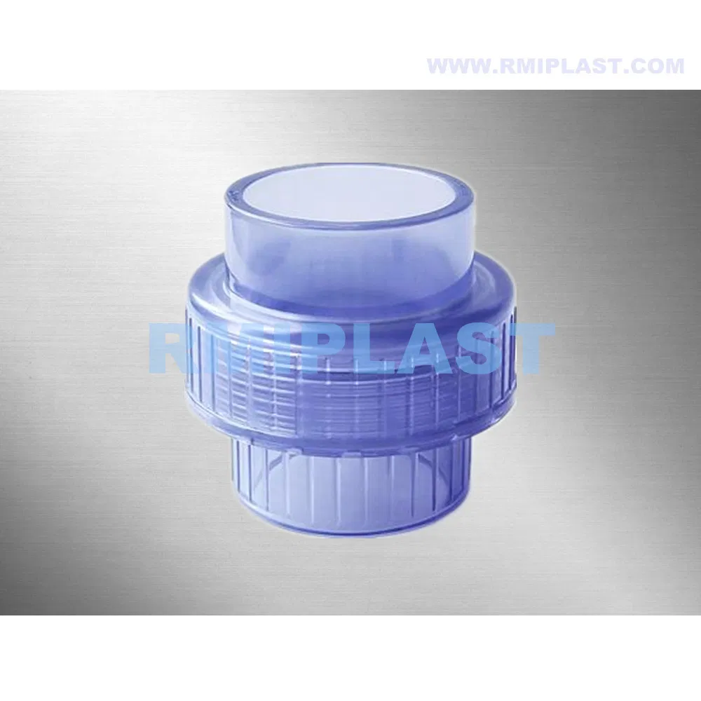 Clear PVC Equal Cross of DIN Pn16 Clear UPVC Pipe Fittings Plastic Four Way Cross for Water Supply