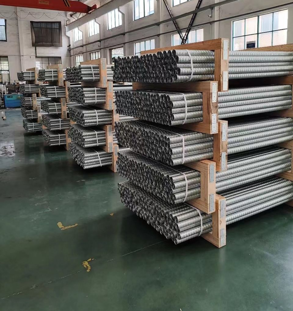 40-130 mm Post-Tensioning Duct Building Embedded Metal Bellows Large Diameter Concrete Bellows