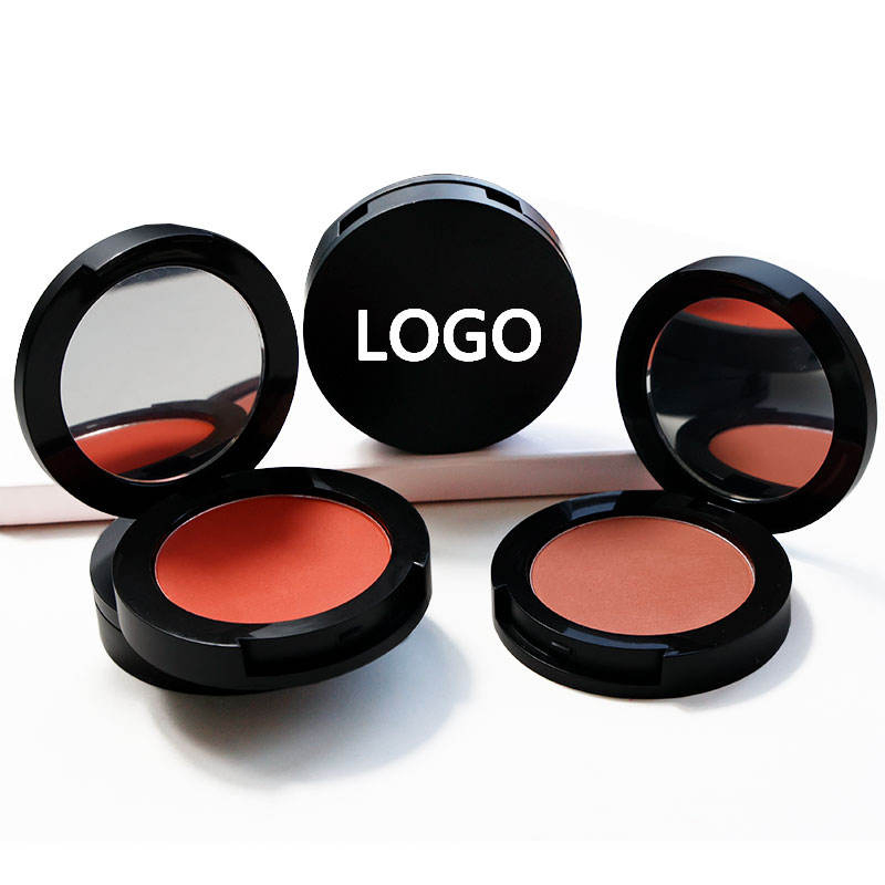 New Shimmer High Quality OEM Blusher Pressed Powder Makeup Private Label Vegan Blush Wholesalers