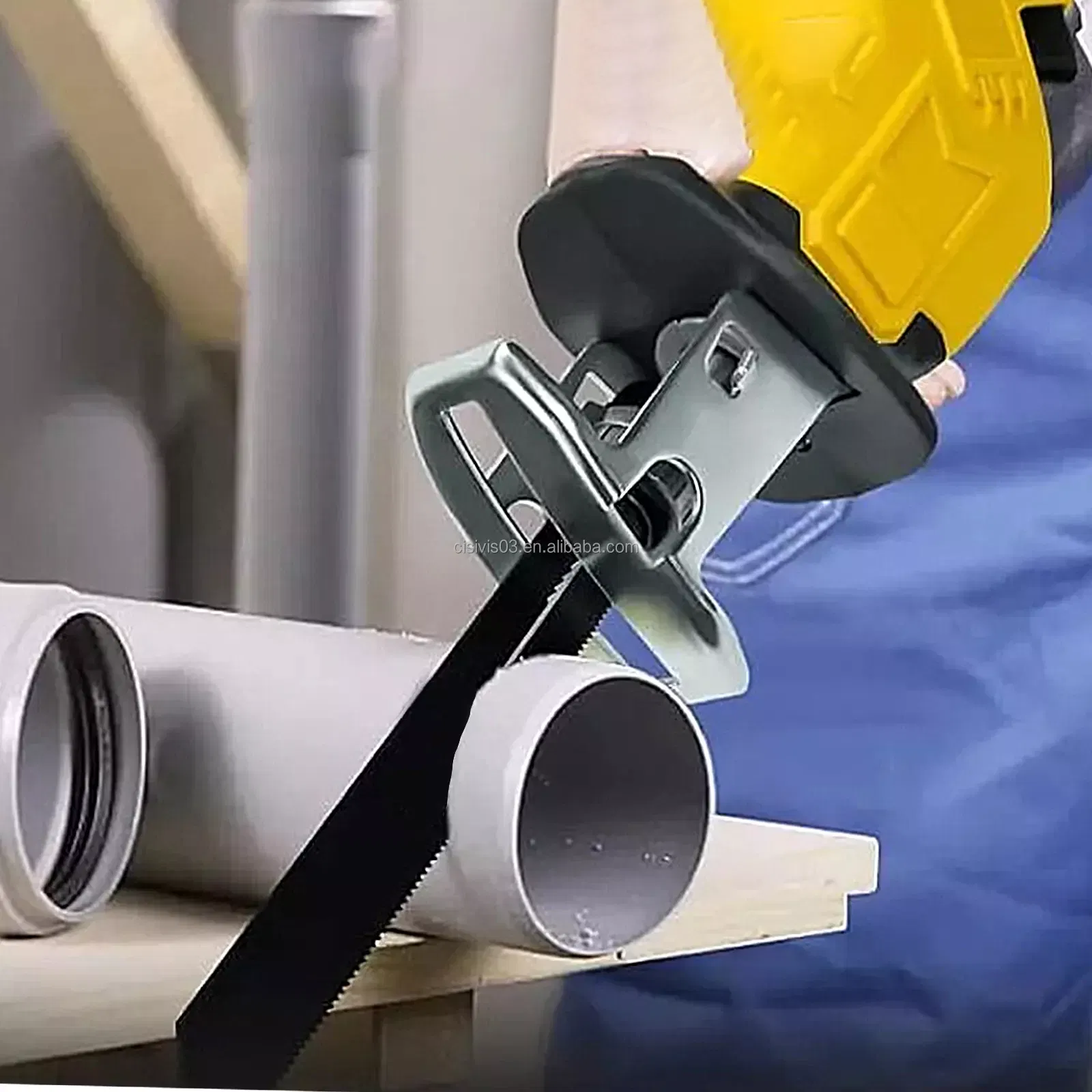 Cisivis 20V Max Brushless Cordless Reciprocating Saw for Wood Cutting