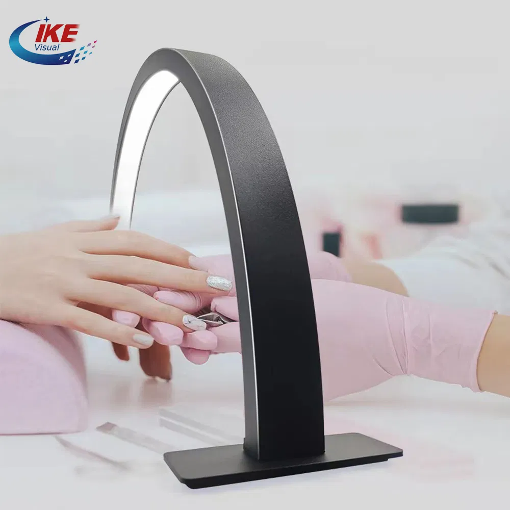Factory Wholesale Haft Moon Lamp Nail 22inch Half Moon Light for Nail Desk