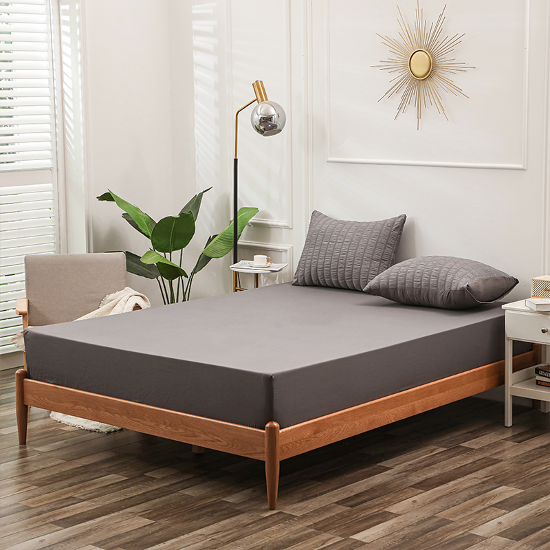 Wholesale Factory Cotton Fabric Waterproof Home Hospital Bed Mattress Protector Fitted Sheet