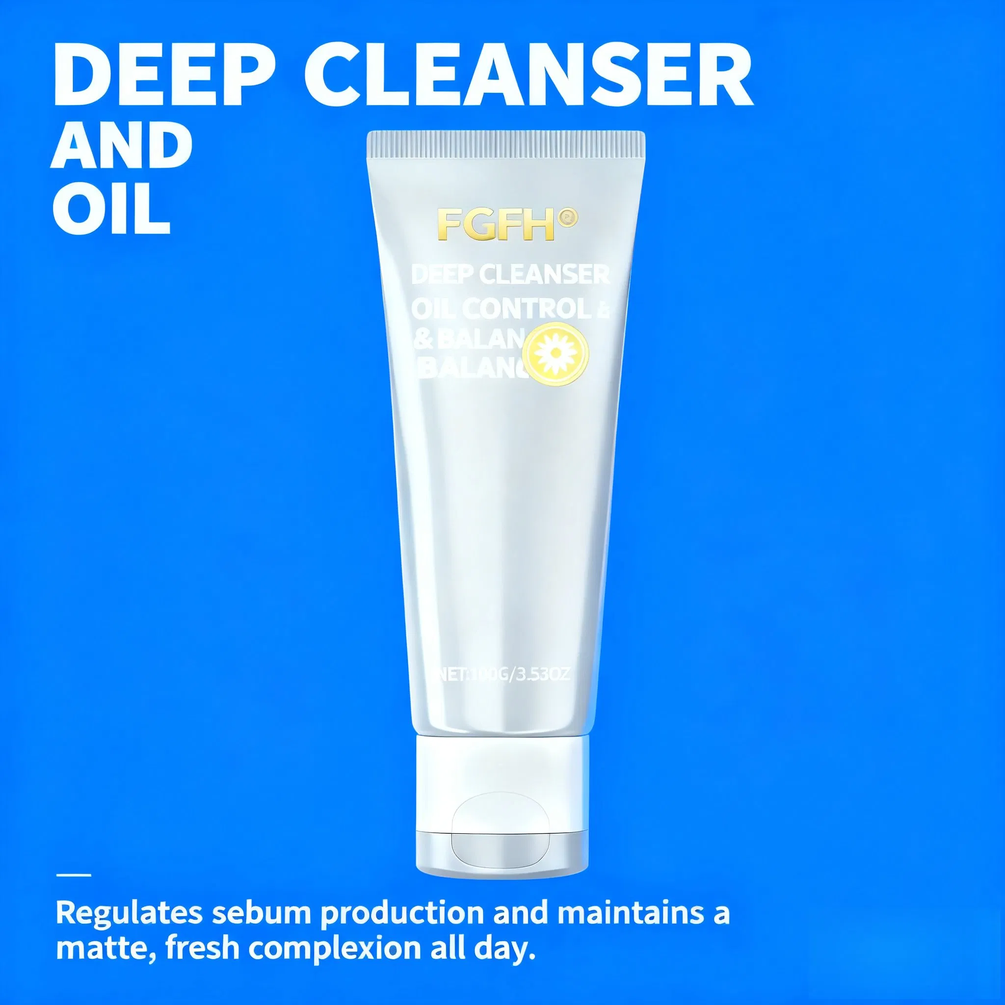 Salicylic Acid Face Wash Cleanser Organic Smoothing Skin Cleansing Foaming Facial Acne