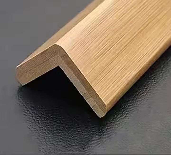 Indoor Grade - Solid Bamboo Transition Molding Pieces for Wall Panels