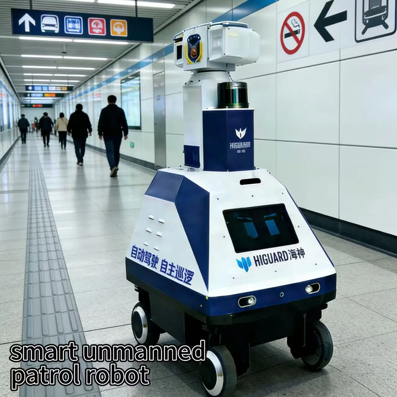 Fully Automatic Smart Vanguard Patrol Robot