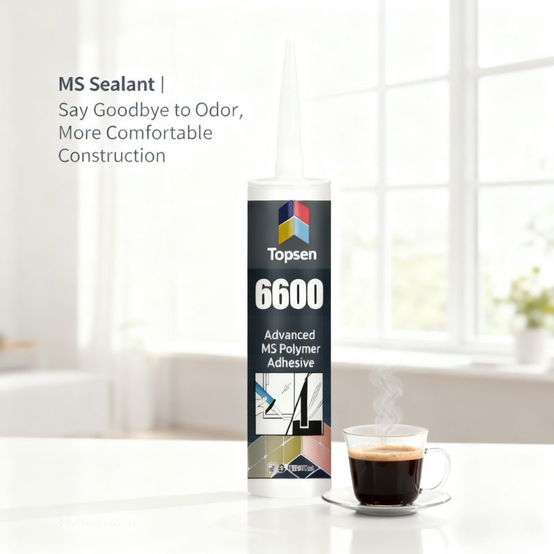 Ms Hybrid Construction Adhesive 6600 Universal Low Voc Sealant for Professional Grade Bonding
