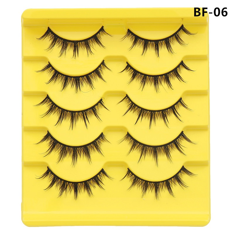 False Eyelashes Wholesale Cheap Lashes Extension Makeup Practice Volume Detachable False Eyelash Extension Training Strips Self Adhesive Mimic Natural