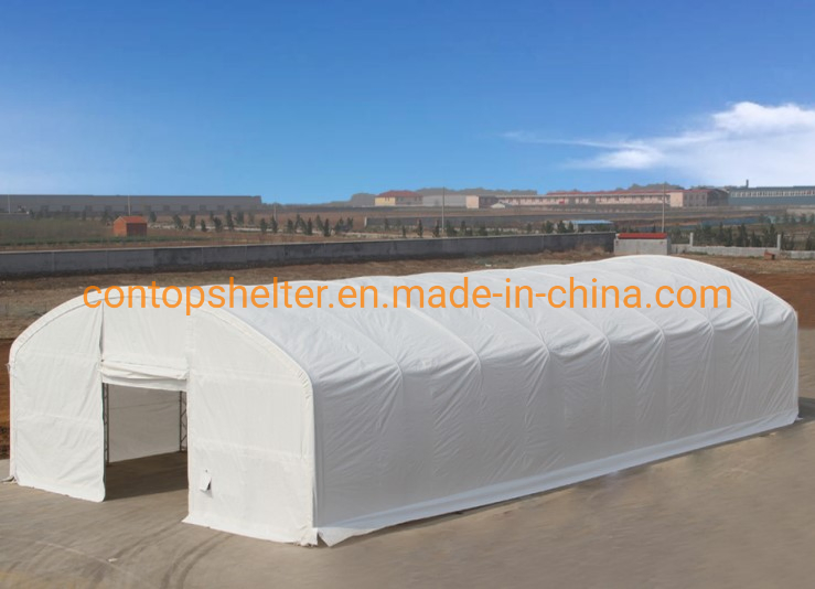 Industrial Storage Shelter PVC Cover Garage Bus Tent Steel Structure Warehouse