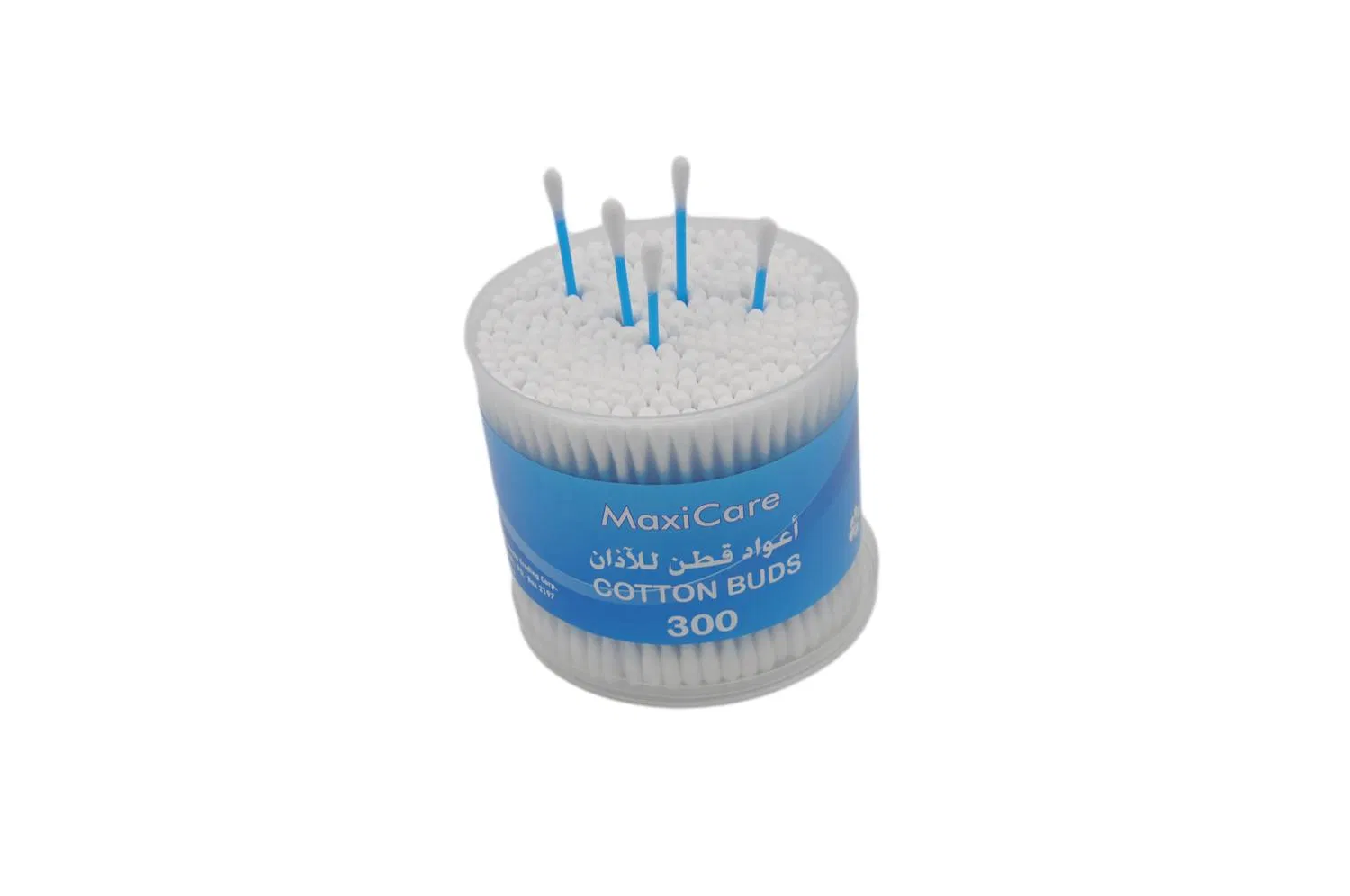 300PCS Cotton Buds in Plastic Box
