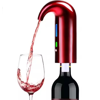 Durable Material Stainless Steel Reusable Rechargeable Electric Wine Aerator Pourer and Stand for Barefoot Cellars Barista Barnard Griffin