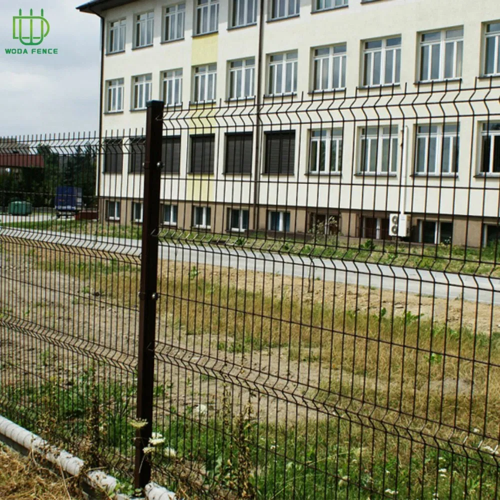 Heavy-Duty 3D Curved Galvanized Welded Wire Fencing Solutions