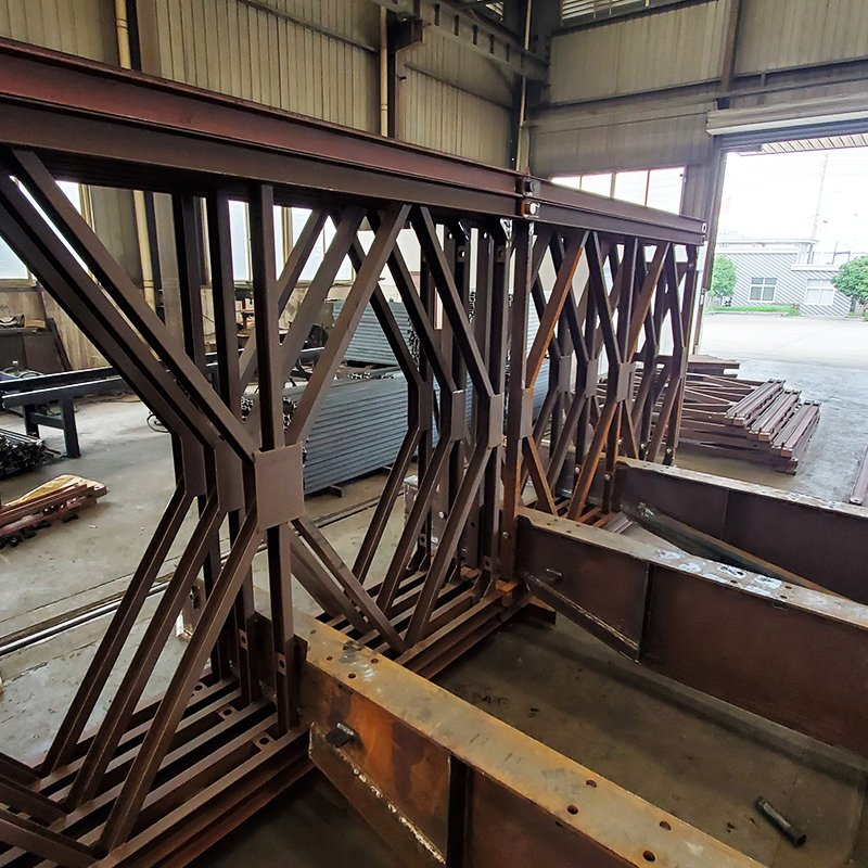 Premium Q355b Iron Bridge with ISO Certification for Global Export