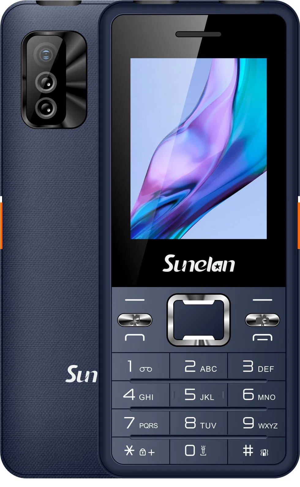 2g Dual SIM Card Feature Phone Sunelan S22 Basic Simple GSM Keypad 2000mAh Battery Phone