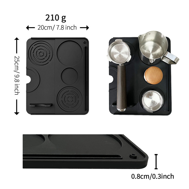 Премиальный силиконовый коврик для кофе SGS