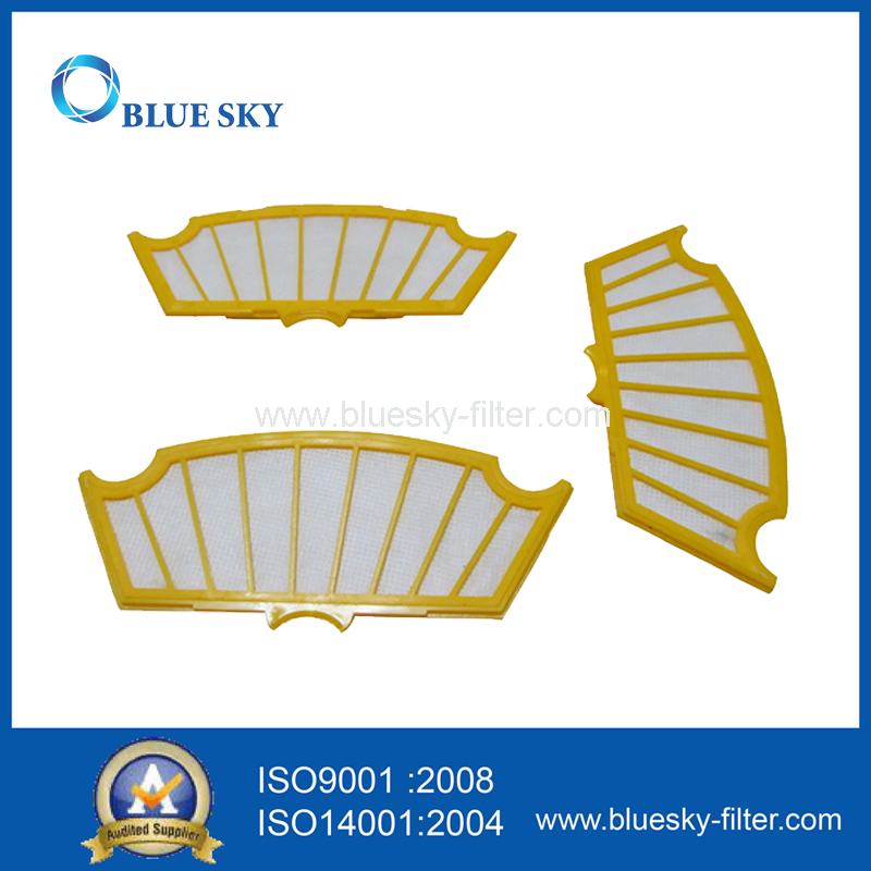 Yellow Filters Replacements for Irobot Roomba 500 Series 510 530 540 550 560 Robot Vacuum