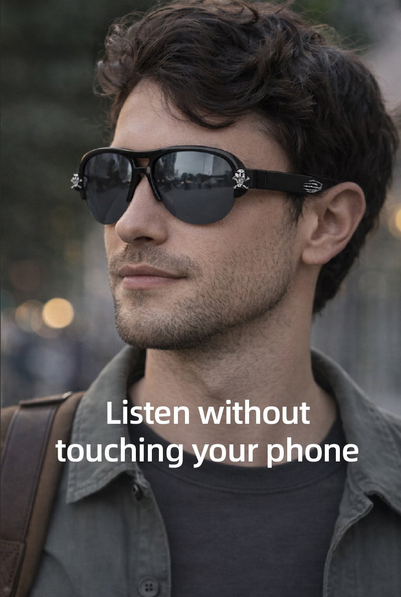 Умные очки Smart Glasses FG08X с Bluetooth и защитой от воды