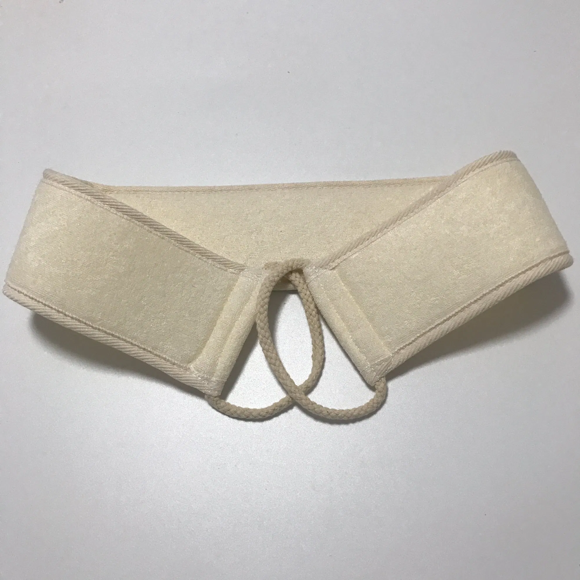 C016 Custom Long Sisal Bath Belt Body Scrubber Exfoliation Long Loofah Bath