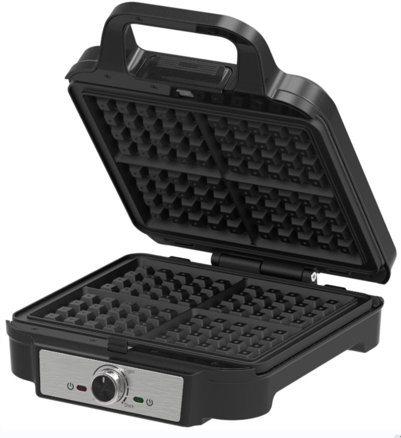 1200W Grille Panini Electric Waffle Grill with Ajustable