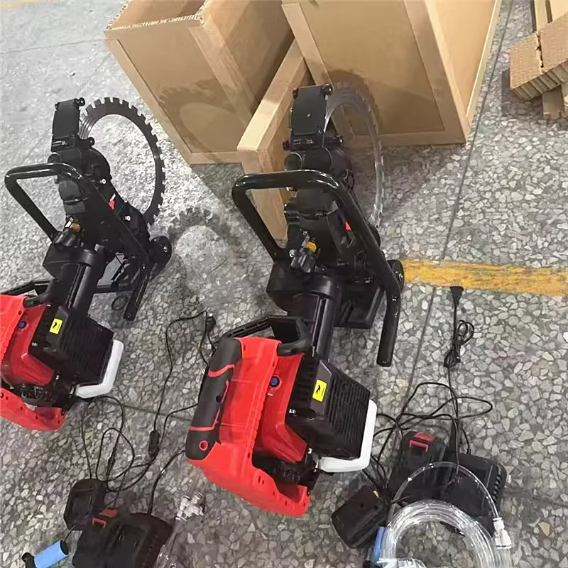 Glgw Two Stroke Gasoline Powered Concrete Red Brick Wall Cutters Wall Cutting Machine Ring Saw