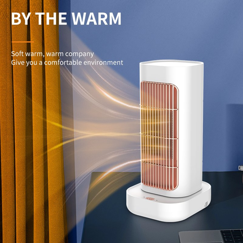 Shake Head Wide-Angle Asjustable Efficient-Heating Portable Air Fan Heater