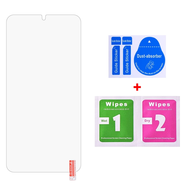 Защитная плёнка 2.5D 9H для iPhone и Samsung