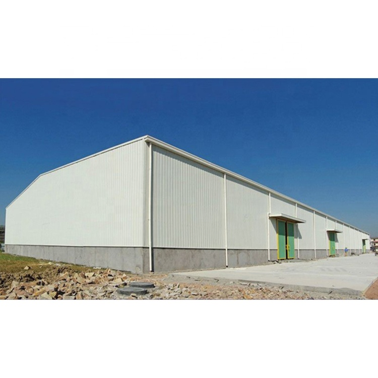 Q235 Wallboard Ridge Sandwich Panel Building Steel Structure Workshop Shed