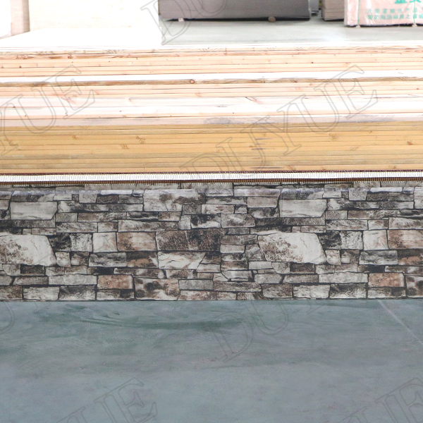 Siding Facade Shockproof 16 mm Exterior Metal Carved Polyurethane Foam Sandwich Wall Panel / Moisture-Proof Carved Panel