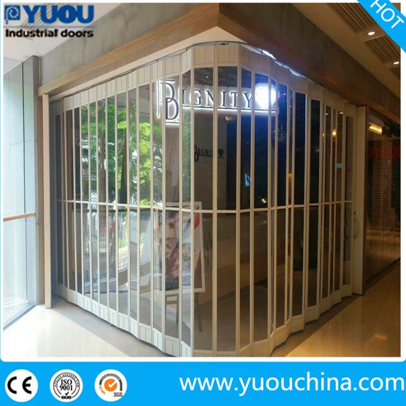 Good Look Polycarbonate Aluminium Used Commercial Side Folding Doors