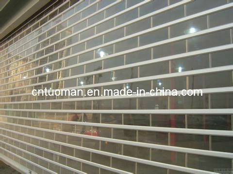 Кристальная роллетная дверь для магазина