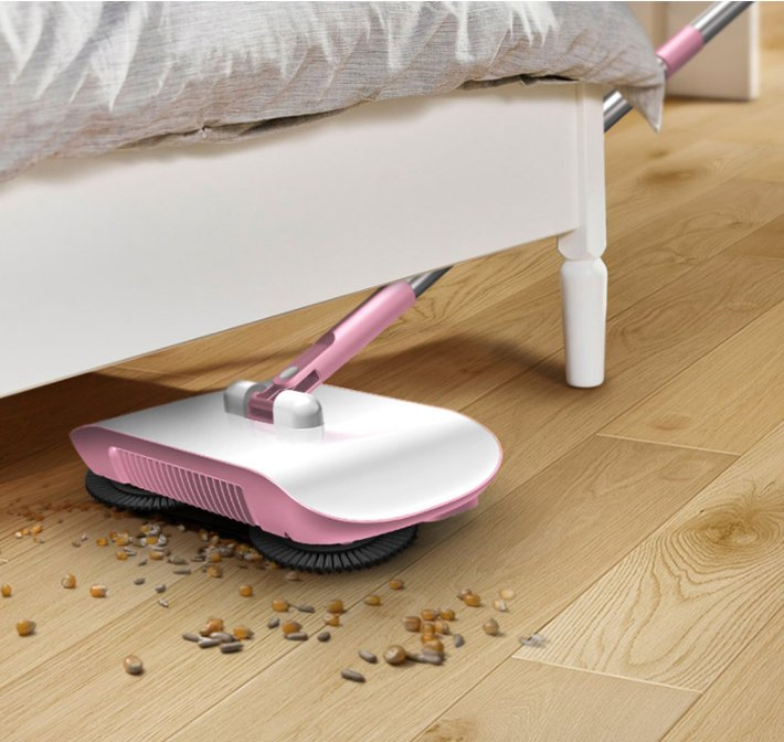 Heavy-Duty Scrubber Mop with Ergonomic Handle for Easy Use