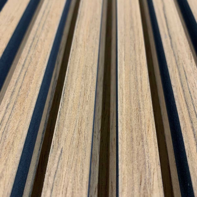 Oak Veneer 3D Milled Wall Panels