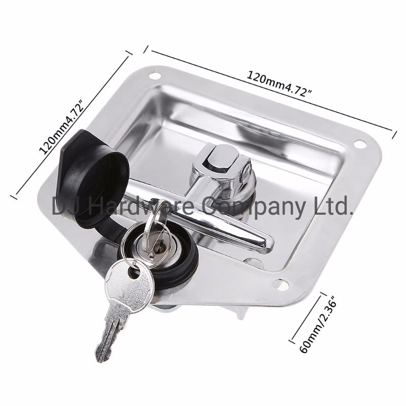 Engineering Truck Latch Vehicles Panel Latch Trailer Plane RV Caravan Truck Toolbox Lock T-Handle
