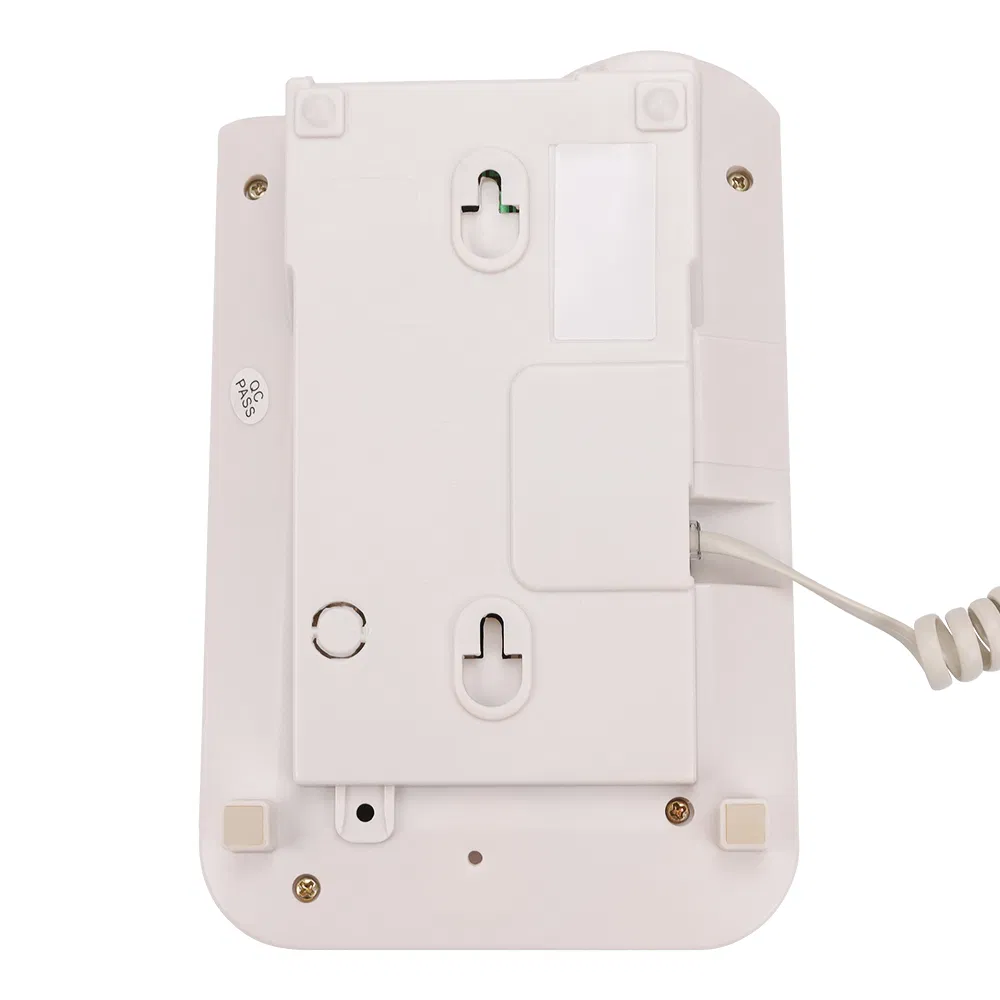 Waterproof Analog Caller ID Phone with Hands-Free Corded Design