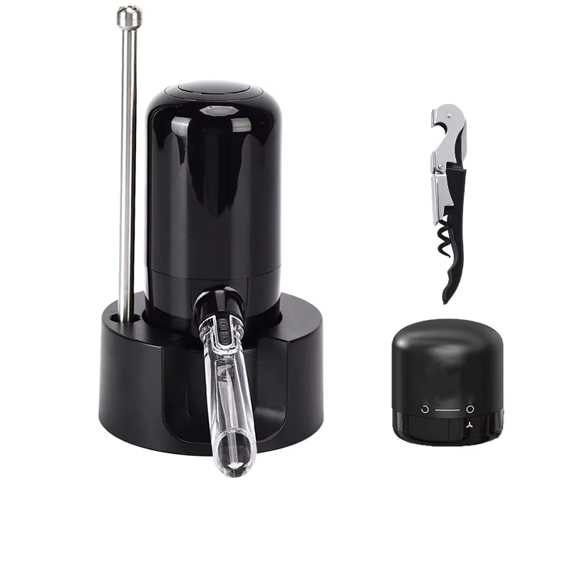 Food Grade User-Friendly Design Multi-Purpose USB Electric Wine Bottle Aerator for Bartenura Bastianich Baumard Beau Joie