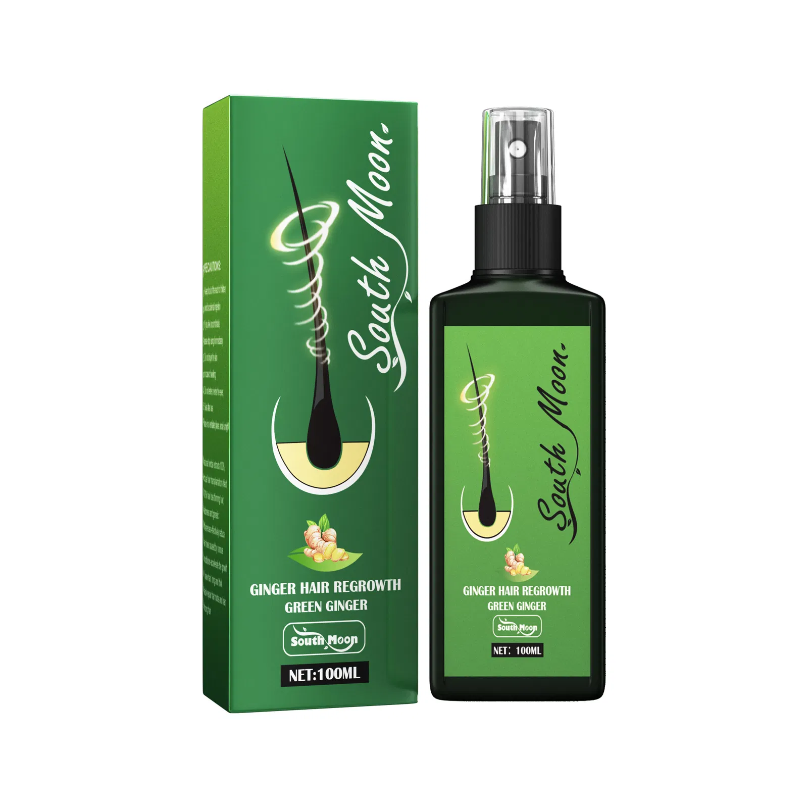 Hair Growth Serum Spray Fast Growth Liquid Treatment Scalp Hair Follicle Natural Health Anti Hair Loss Spray