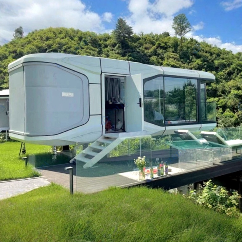 Scenic Outdoor Specialty Homestay Hotels Camping Base Capsule House Manufacturer