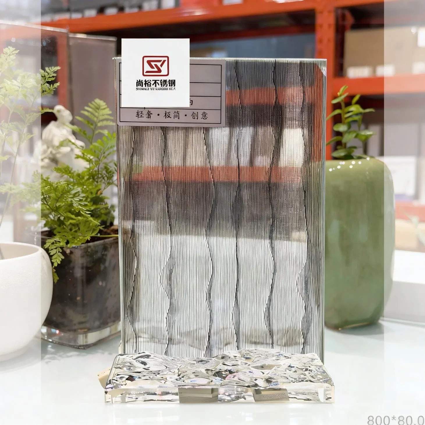 Foshan Custom Made Bl Glass Panels for Restaurant Partition