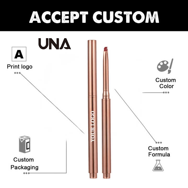 Wholesale Makeup Matte Vegan Plumper Lip Liner Stain Waterproof Creamy Crayon Lip Liners Pencils Custom Private Label