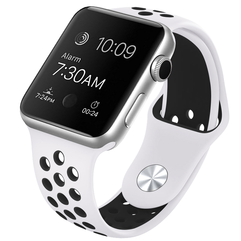 Hot Selling Sport Silicone Watch Band for Apple Watch Smart Wrist Strap