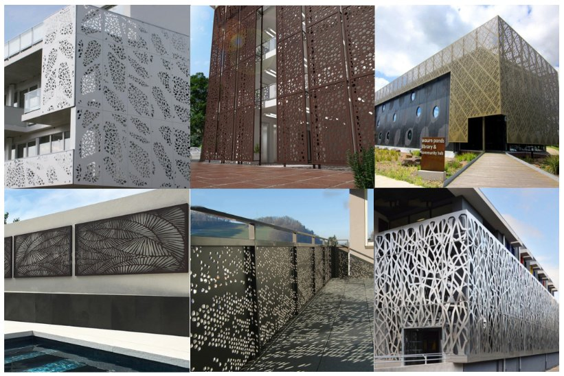 Modern Decorative Aluminum Privacy Screens for Stylish Hotel Applications