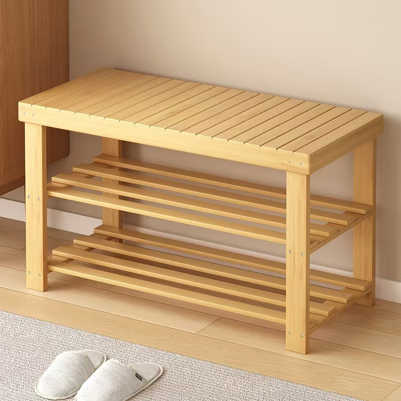 Stylish Durable Wholesale Custom Wooden Shoe Rack