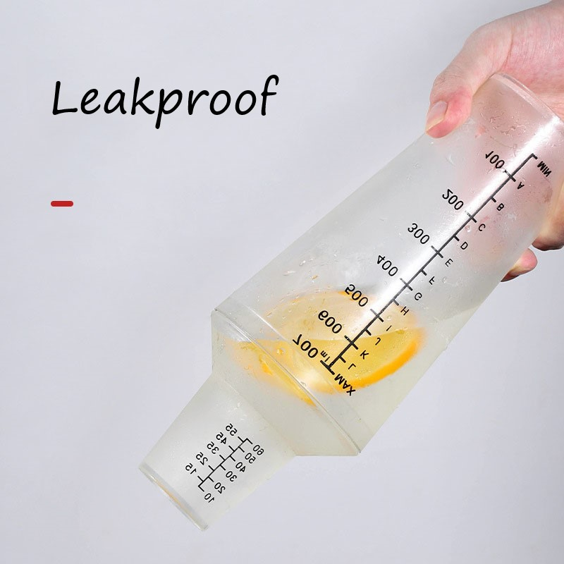 Прозрачный шейкер для коктейлей из пластика PC